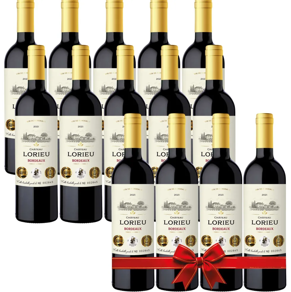 Château Lorieu 2021 12 bouteilles