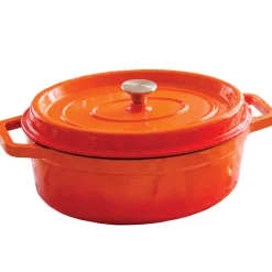 Cocotte en fonte ovale