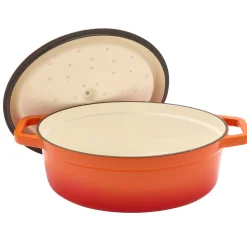Cocotte en fonte ovale