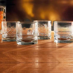 Coffret 4 verres à whisky La Rochère
