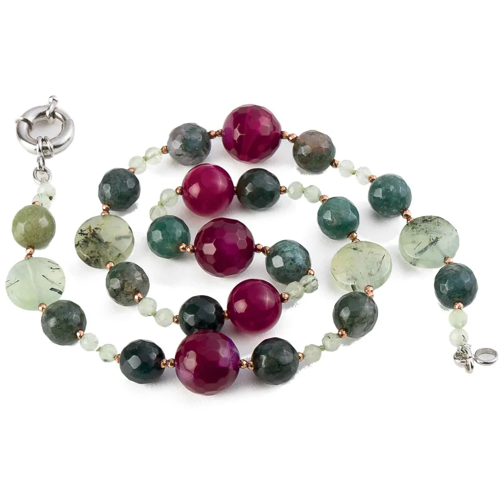 Collier pierres fines Cassiopée