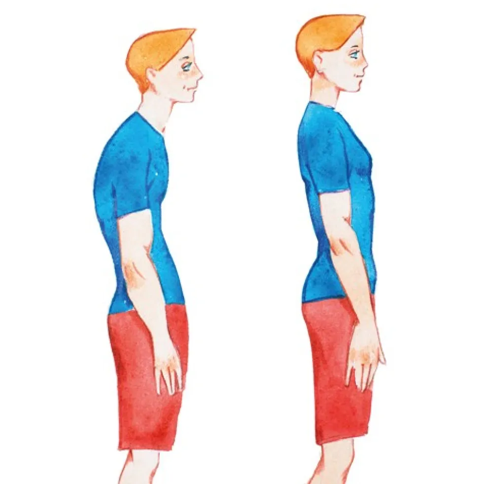 Correcteur de posture vibrant