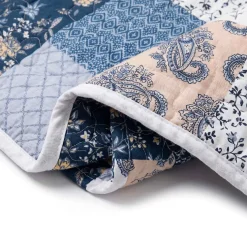 Couvre-lit patchwork Blueberry