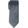 Cravate slim jacquard - Soie