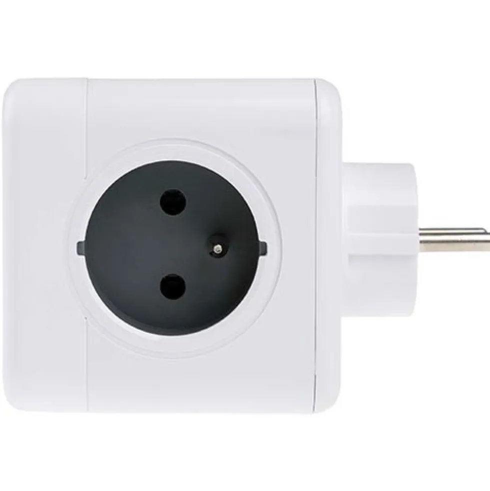 Cube multiprise & USB color