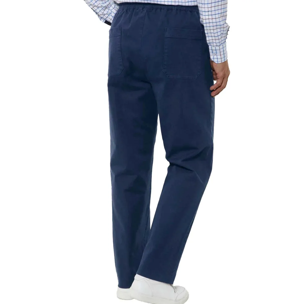 Denim ceinture élastiquée