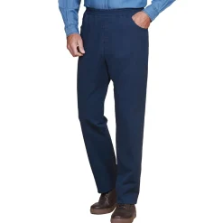 Denim ceinture élastiquée