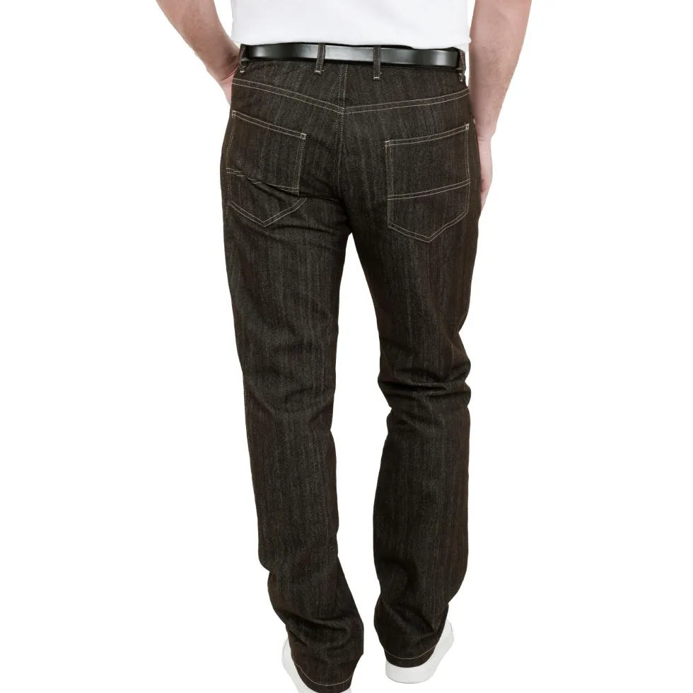 Denim convexe soft-bleach
