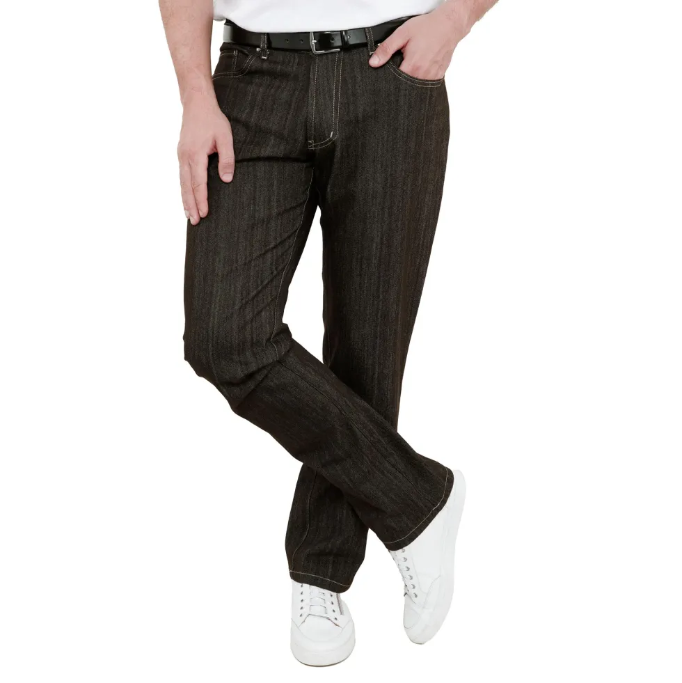 Denim convexe soft-bleach