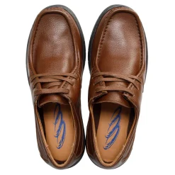Derbys cuir grande largeur