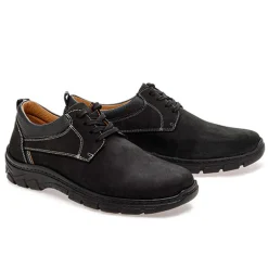 Derbys cuir sport-chic