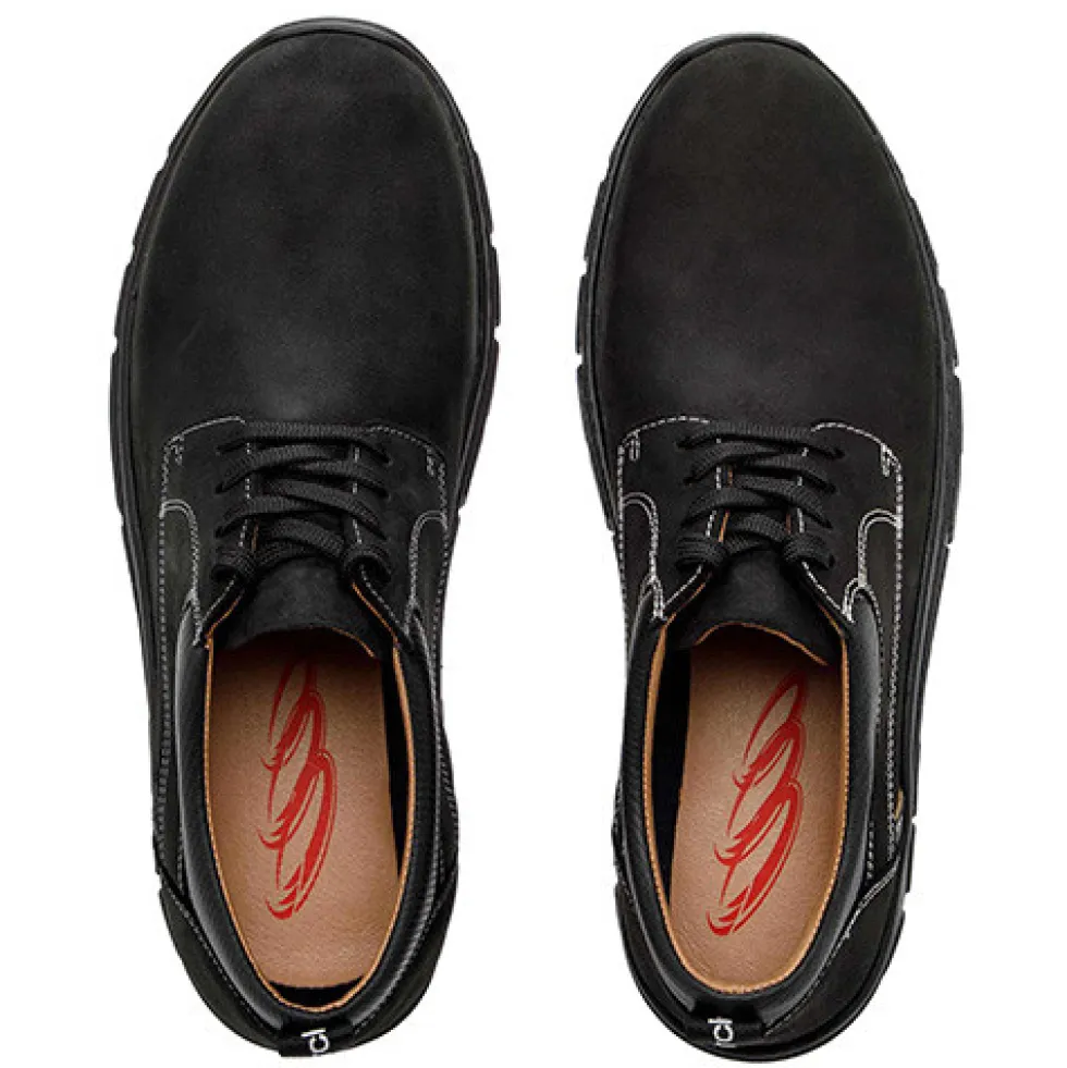 Derbys cuir sport-chic
