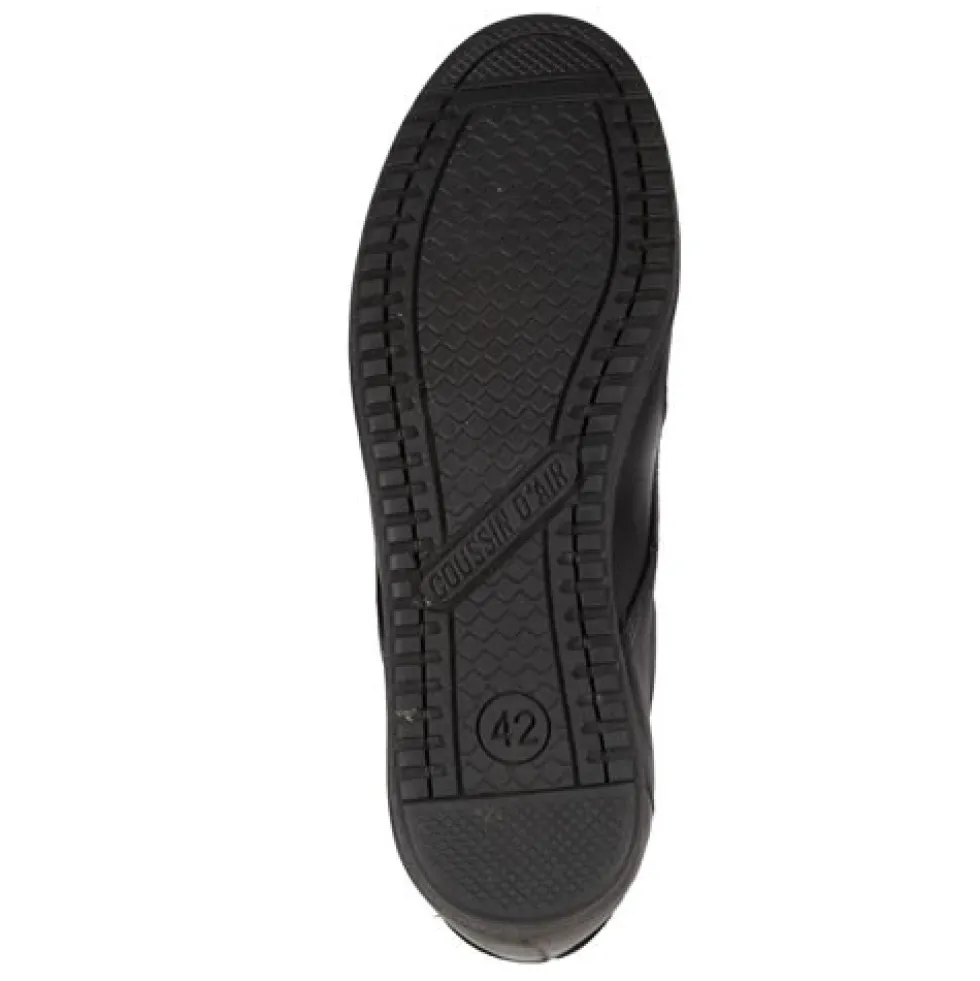 Derbys zippés coussin d’air