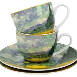 Deux tasses Champ de blé de Van Gogh