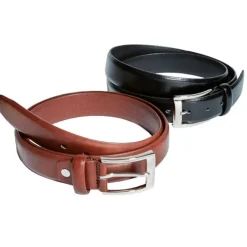 Duo de ceintures en cuir