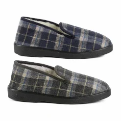 Duo de chaussons laine - les 2 paires