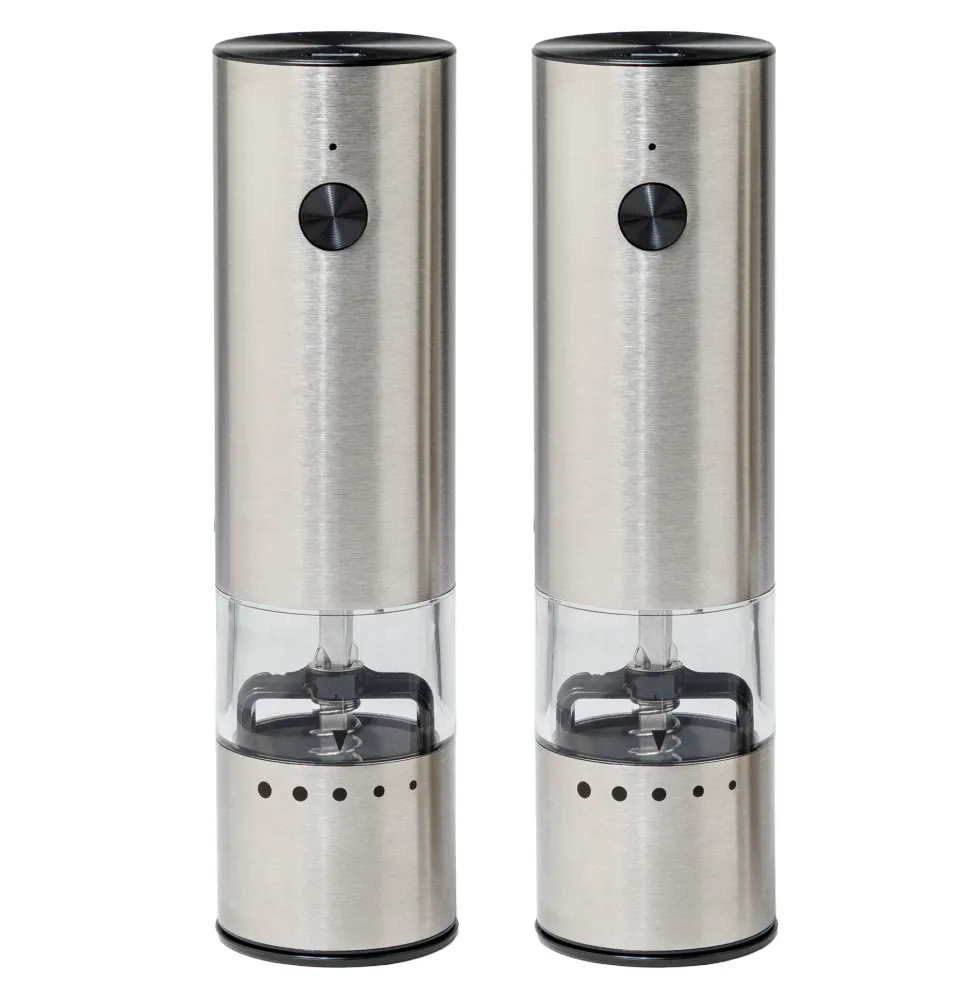 Duo sel & poivre rechargeable