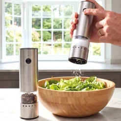 Duo sel & poivre rechargeable