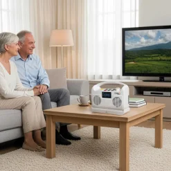 Enceinte amplificateur TV