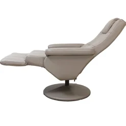Fauteuil de relaxation massant chauffant pivotant