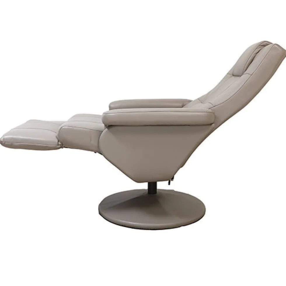 Fauteuil de relaxation massant chauffant pivotant