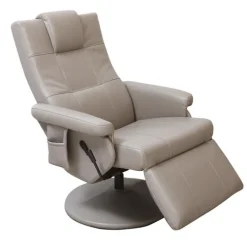Fauteuil de relaxation massant chauffant pivotant