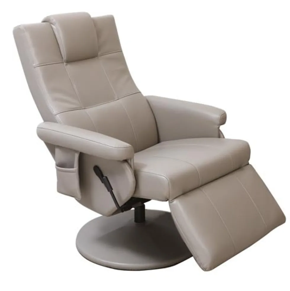 Fauteuil de relaxation massant chauffant pivotant