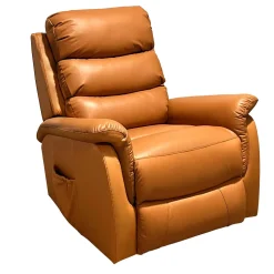 Fauteuil releveur massant/chauffant cuir