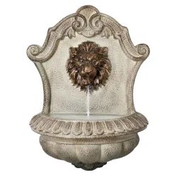 Fontaine au lion solaire