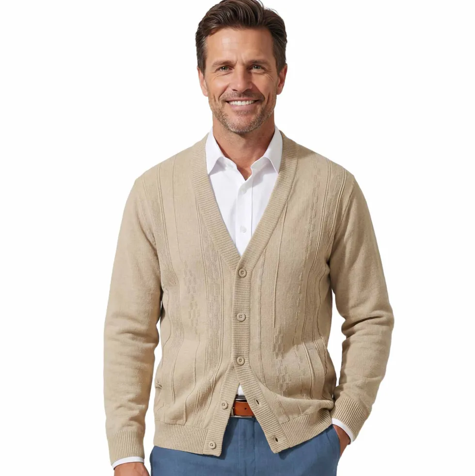 Gilet jacquard d’été