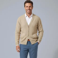 Gilet jacquard d’été