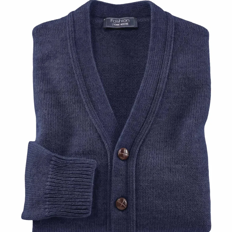 Gilet laine et Alpaga