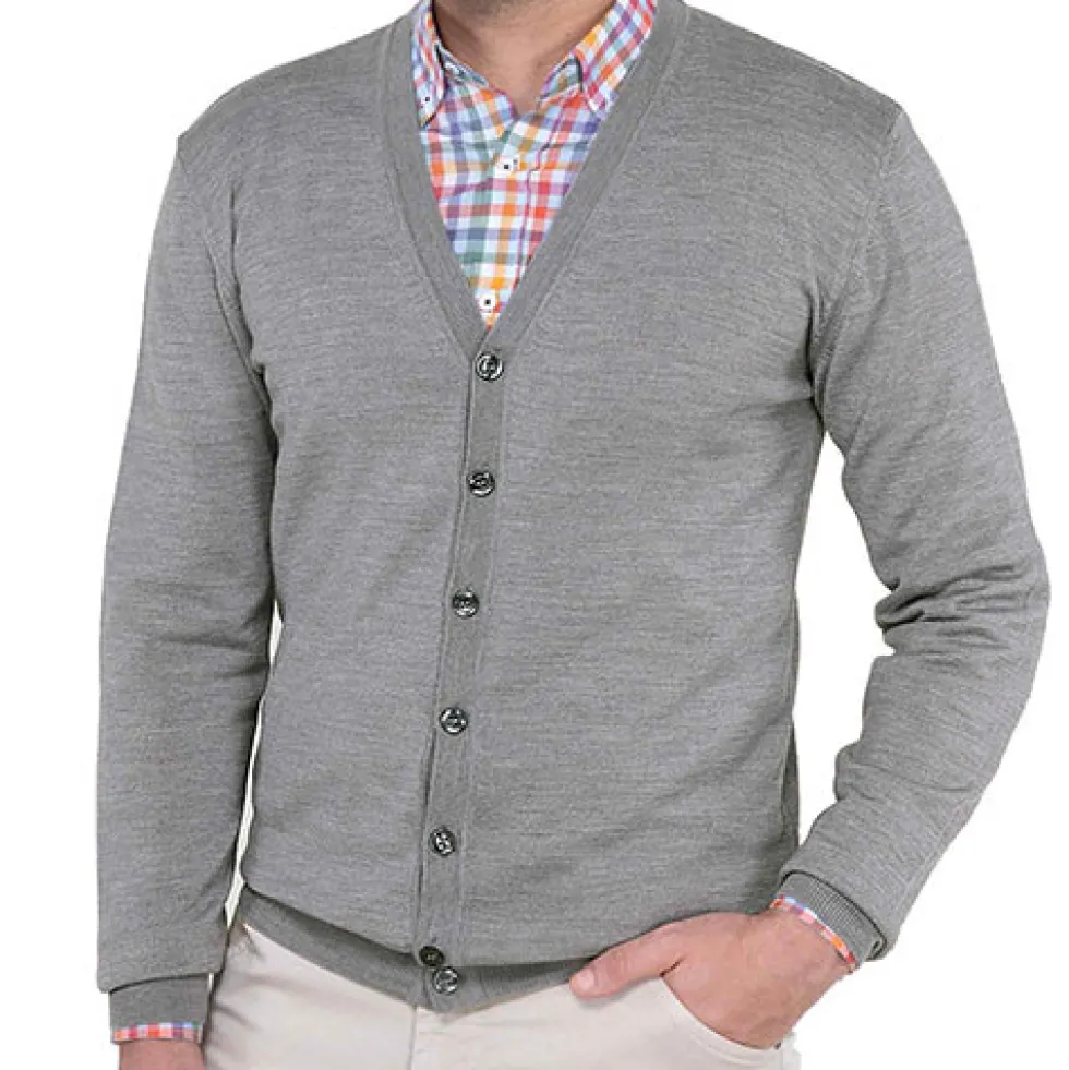Gilet laine mélangée