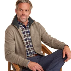 Gilet lambswool zippé