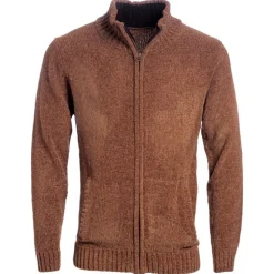 Gilet maille velours