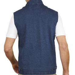 Gilet reporter denim