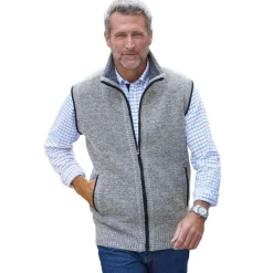 Gilet sans manches doublé polaire