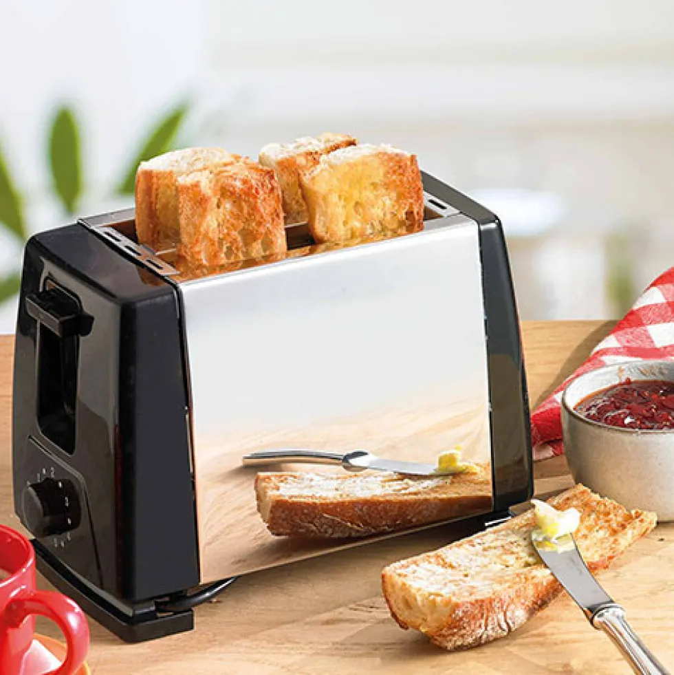 Grille-pain inox