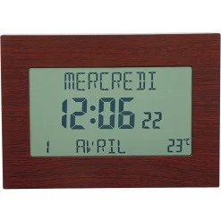 Horloge-calendrier radiopilotée