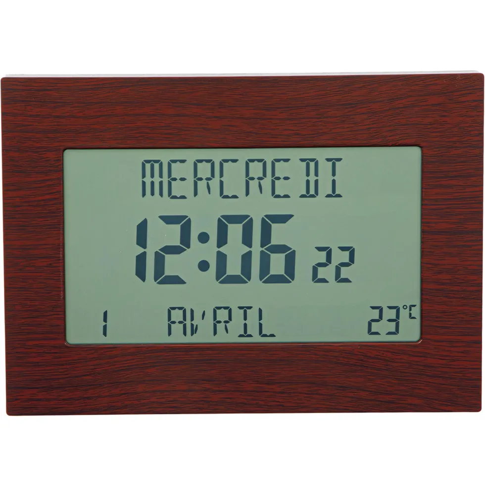 Horloge-calendrier radiopilotée