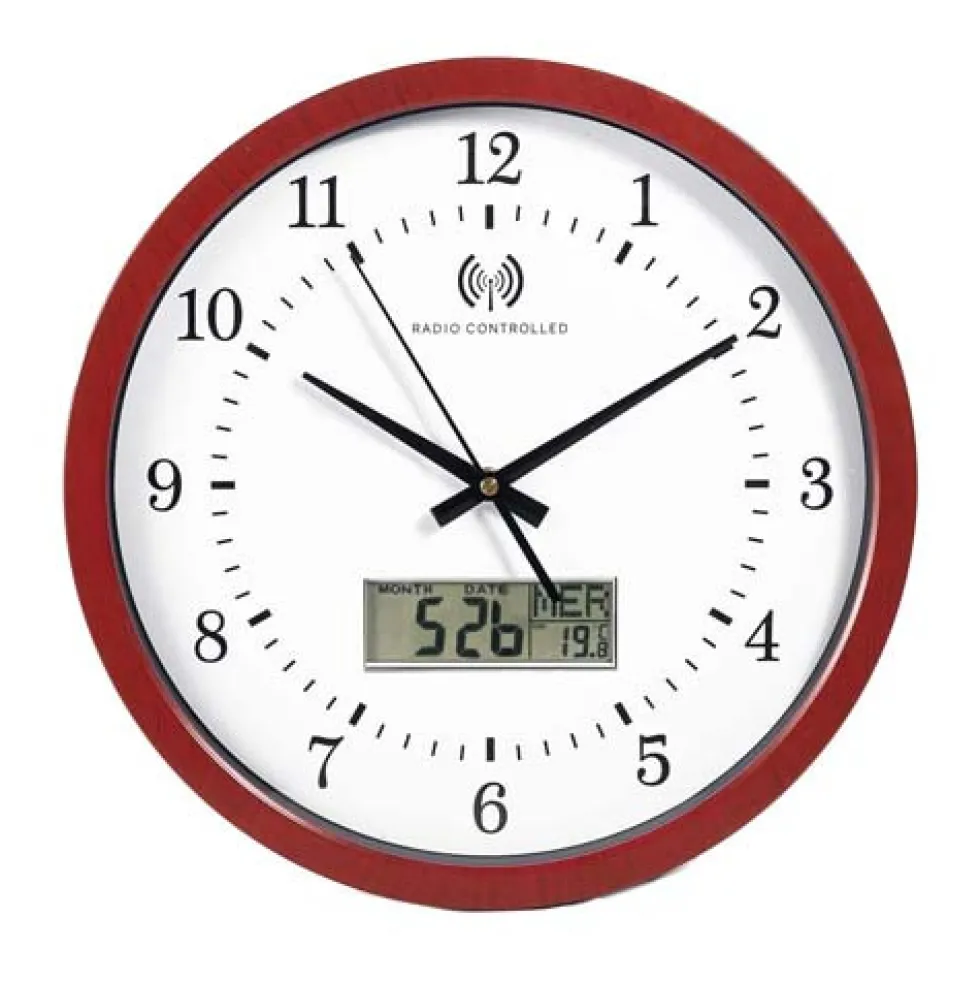 Horloge de style radio-pilotée