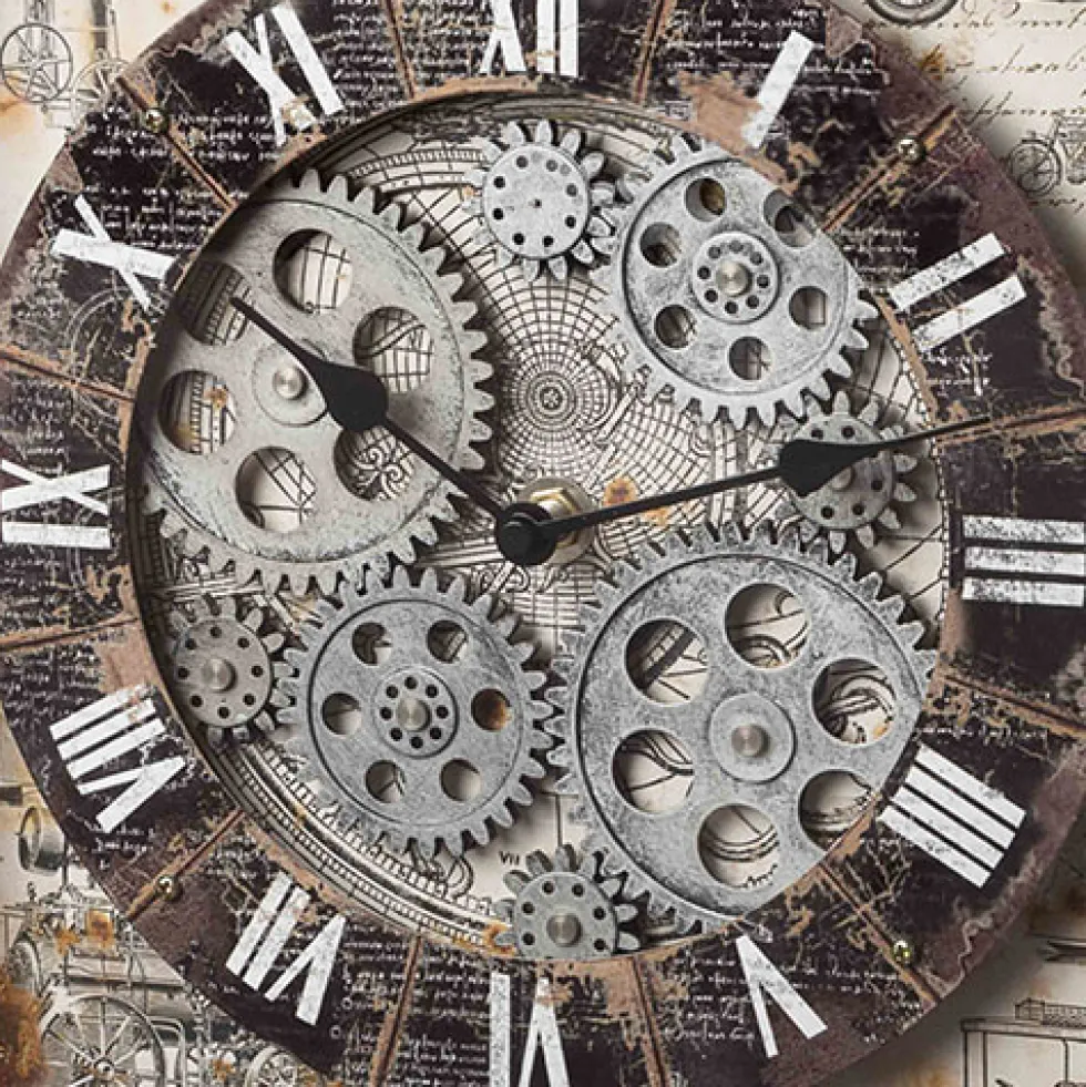 Horloge engrenages