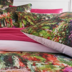 Housse de couette Monet : "L'allée dans le jardin" BlanClarence®