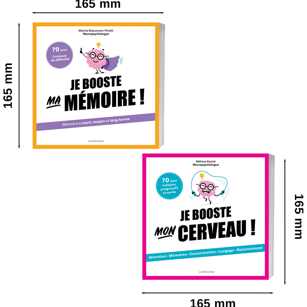 Je booste mon cerveau ! + Je booste ma mémoire !