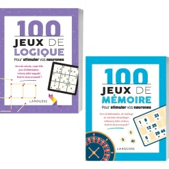 100 jeux de logique pour stimuler vos neurones + 100 jeux de mémoire pour stimuler vos neurones