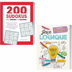 Jeux de logique + 200 sudokus pour stimuler vos neurones
