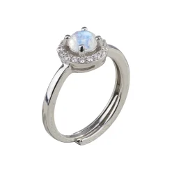 La bague pierre de lune