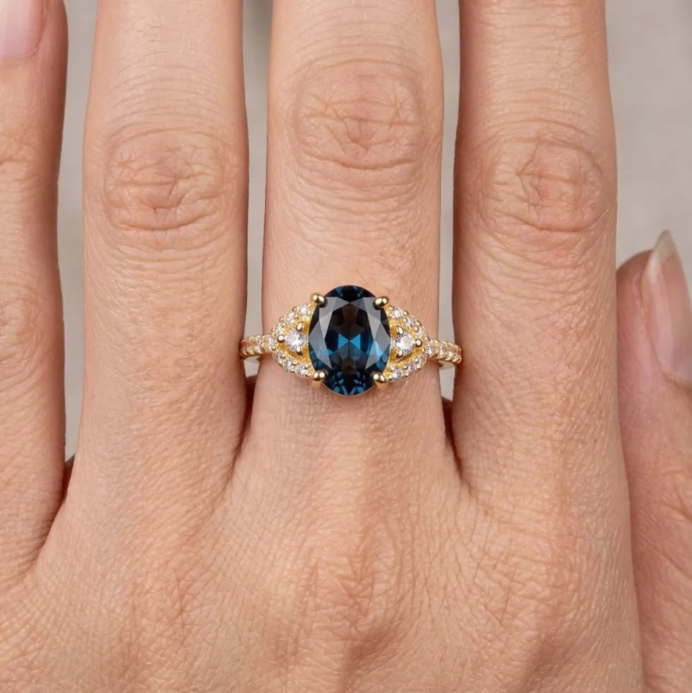 La bague topaze
