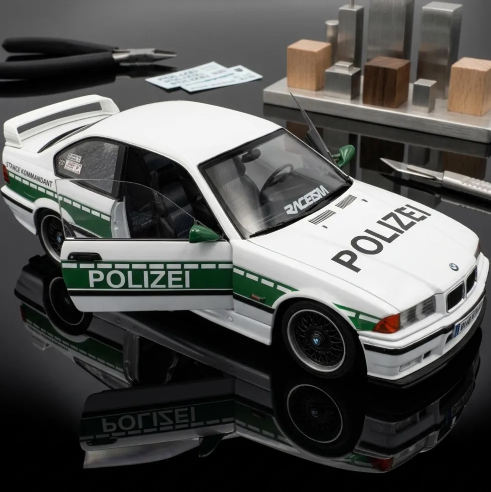 La BMW coupé Polizei de 1991