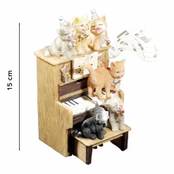 La boîte à musique chats